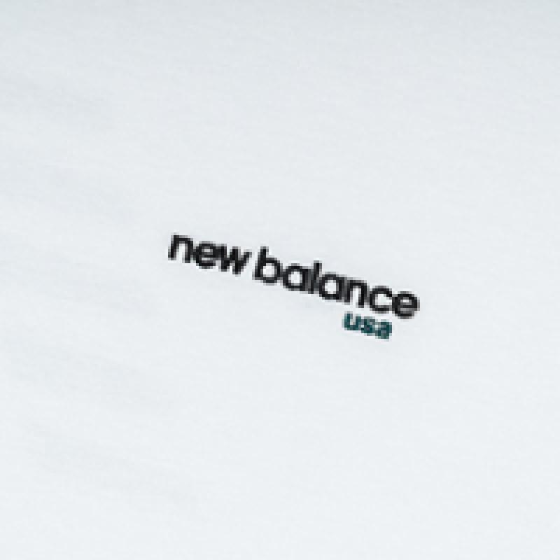 New Balance Uni EssenTial Back Big Logo ShorT Sleeve T shirT Nbnef21423 10