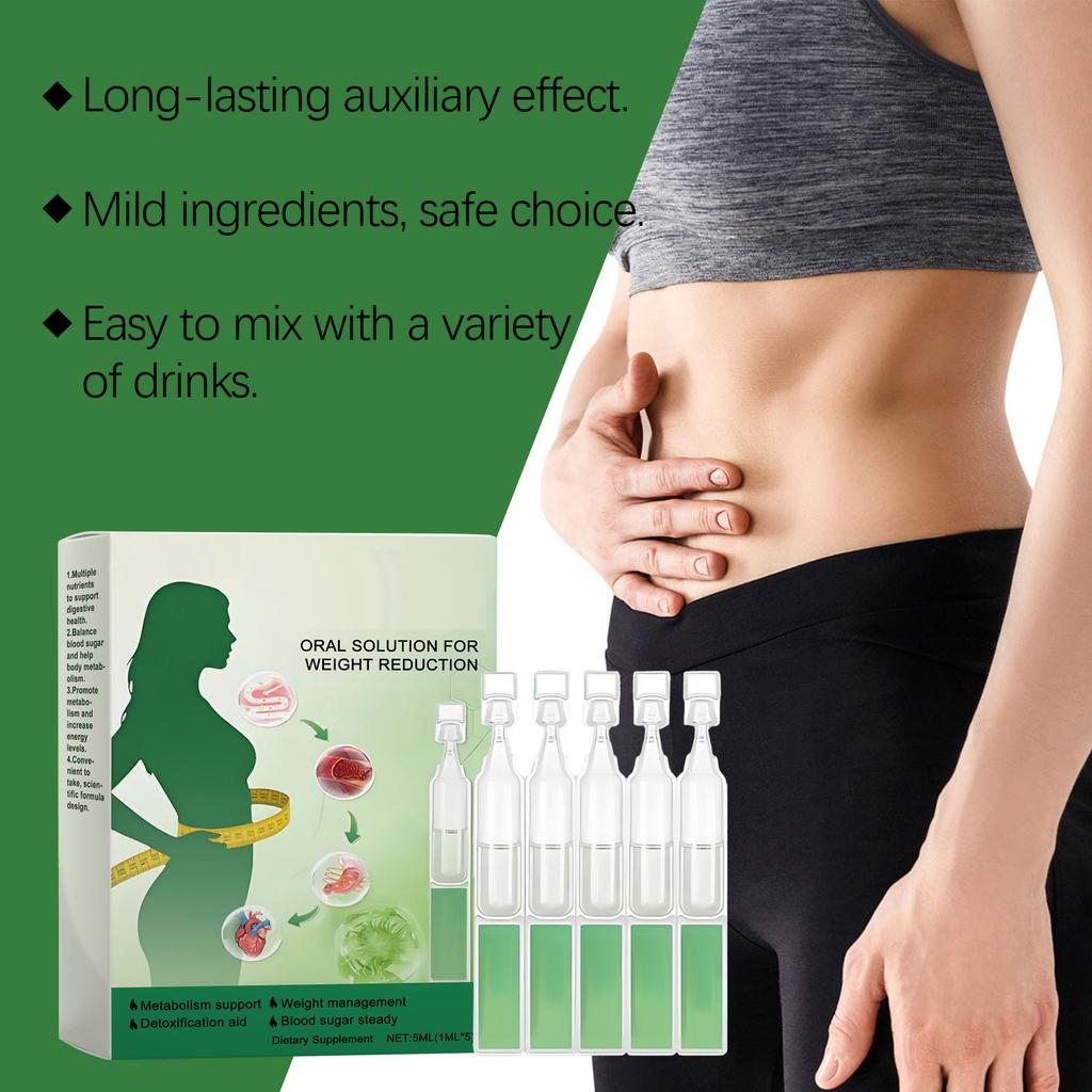 Körperformende Balance-Tropfen, Konzentriertes Serum Moringa-Tropfen, Fördertropfen, 5ml