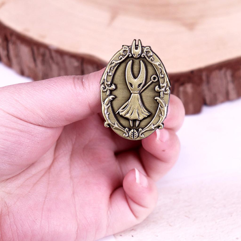 Cute Knight Enamel Pin Game Badge, Alloy Collection Badge