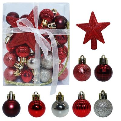 Ornamenti Palla di Natale Pendenti per Albero di Natale 30/36 pezzi