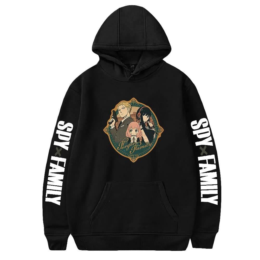 SPY × FAMILY Spy Play House Anime Peripheral Hoodie Hooded Sweater Top Men's and Women's Long Sleeves