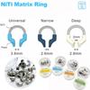 Bandes Matrice NITI Dentaires Anneau Pince Matrice Style Garrison Clip Sectionnel Matrices Contournées Outil de Dentiste
