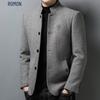 Men's Stand Collar Zhongshan Style Short Coat