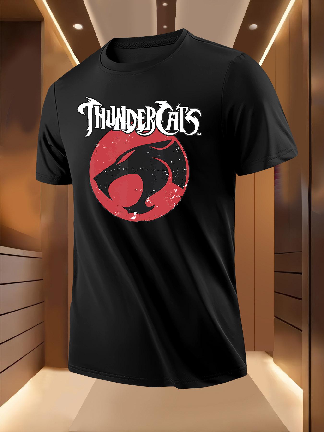 Graphic Tshirt - ThunderCats Retro Design with Red Blac... M