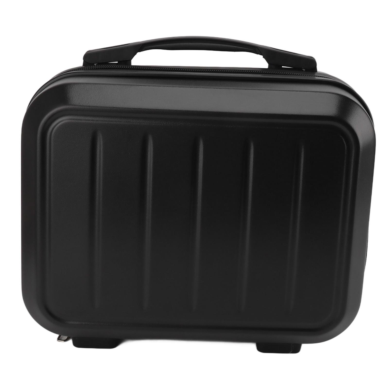 

14-дюймовая косметичка из АБС-пластика, нежная модная дорожная косметичка для женщин и девушек, зеленоватая чёрный