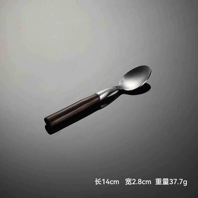 430 stainless steel western food knife and fork spoon bakelite imitation mahogany handle multi-specification sanding hotel gifts