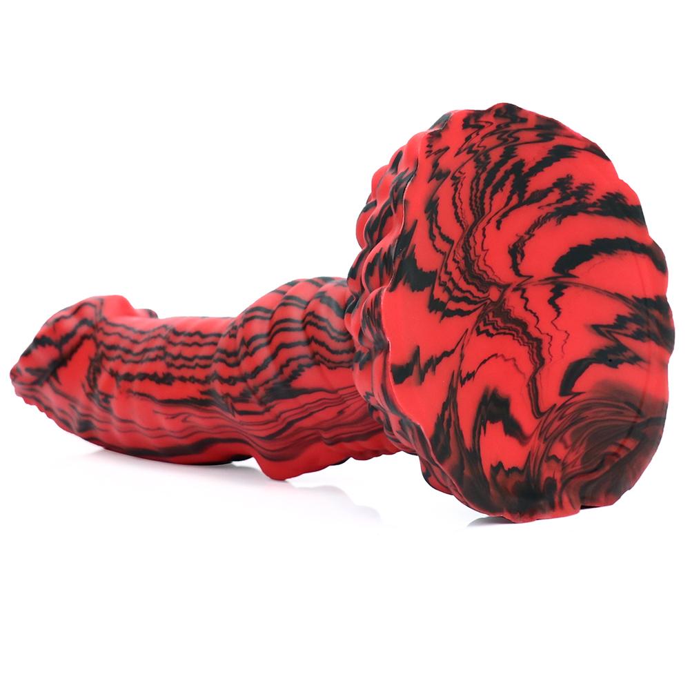 Fantasy Horse Penis Exaggerated Testicle Silicone Dog Knot Dildo With Sucker Sex Toys For Women Masturbator Anal Plug