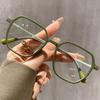 Fashion Square Frame Ultra Light Matte Glasses Frame Female Student Male Anti-blue Light Glasses Myopia Glasses Frame 9020