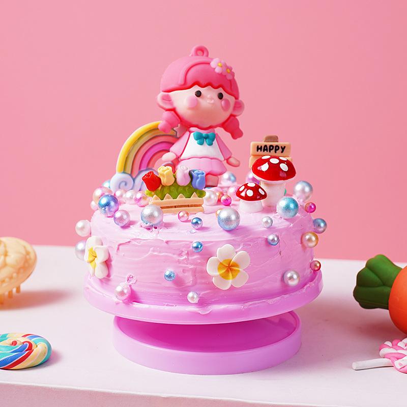 DIY Cartoon Music Box - Handmade Rotating Birthday Gift & Educational Toy for Kids