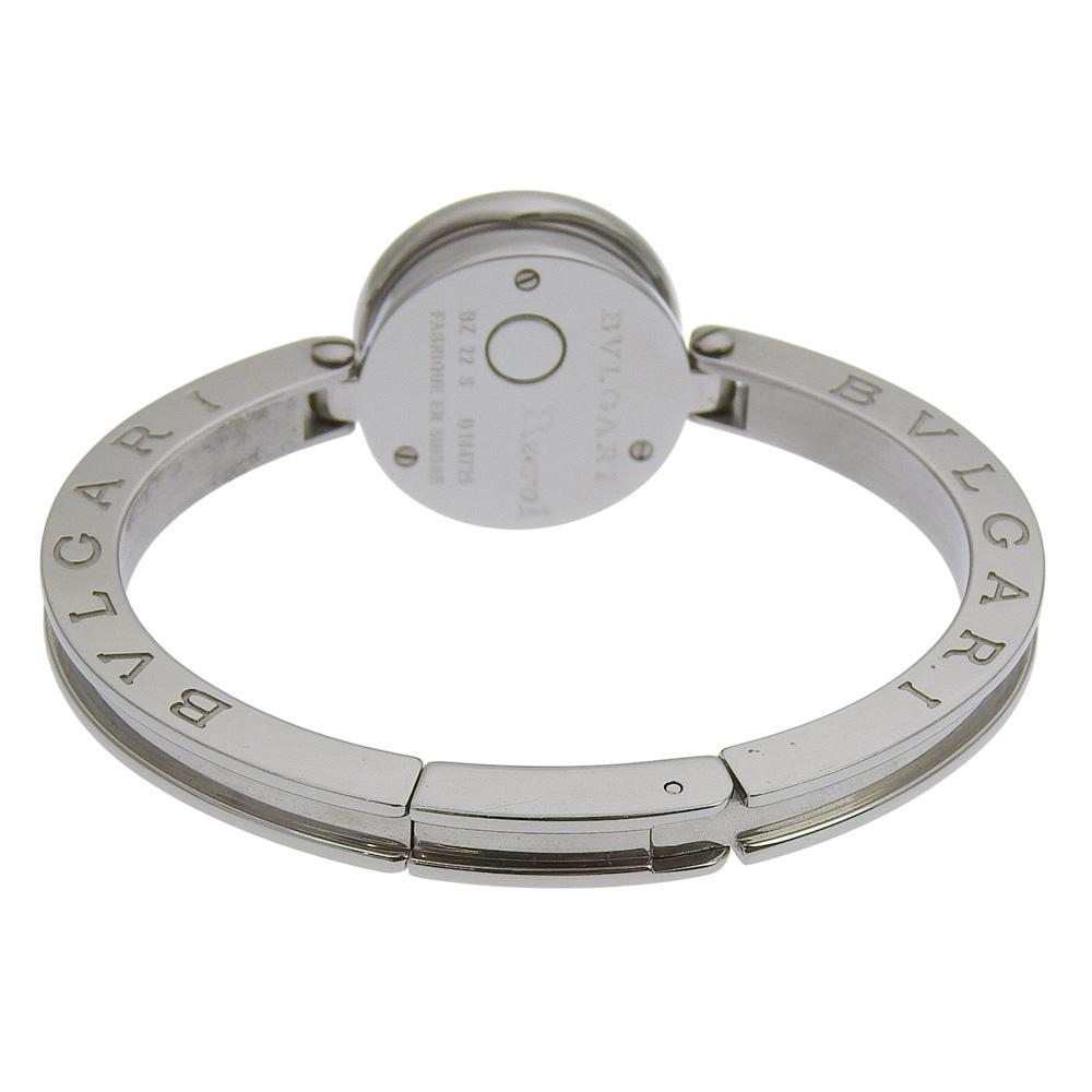 Bvlgari Bzero1 Watches BZ22S Be Zero One blackDial Stainless Steel Quartz Analog Display Women Used