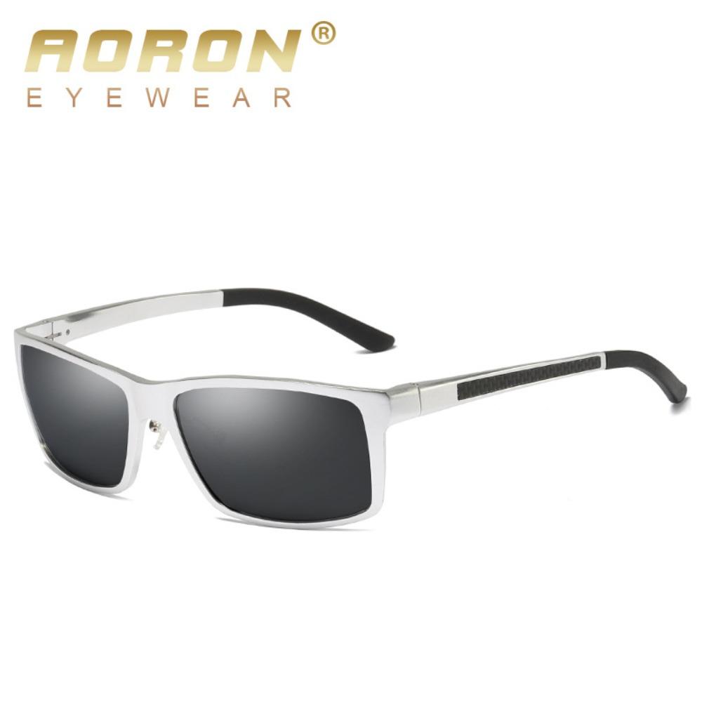 aoron Men's Aluminum Magnesium Polarized Sunglasses Glasses Sunglasses Driving Glasses Glasses