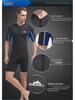 SBART Unisex 2mm Short-Sleeved Wetsuit for Snorkeling & Surfing - Warm Summer Sunscreen Swimsuit