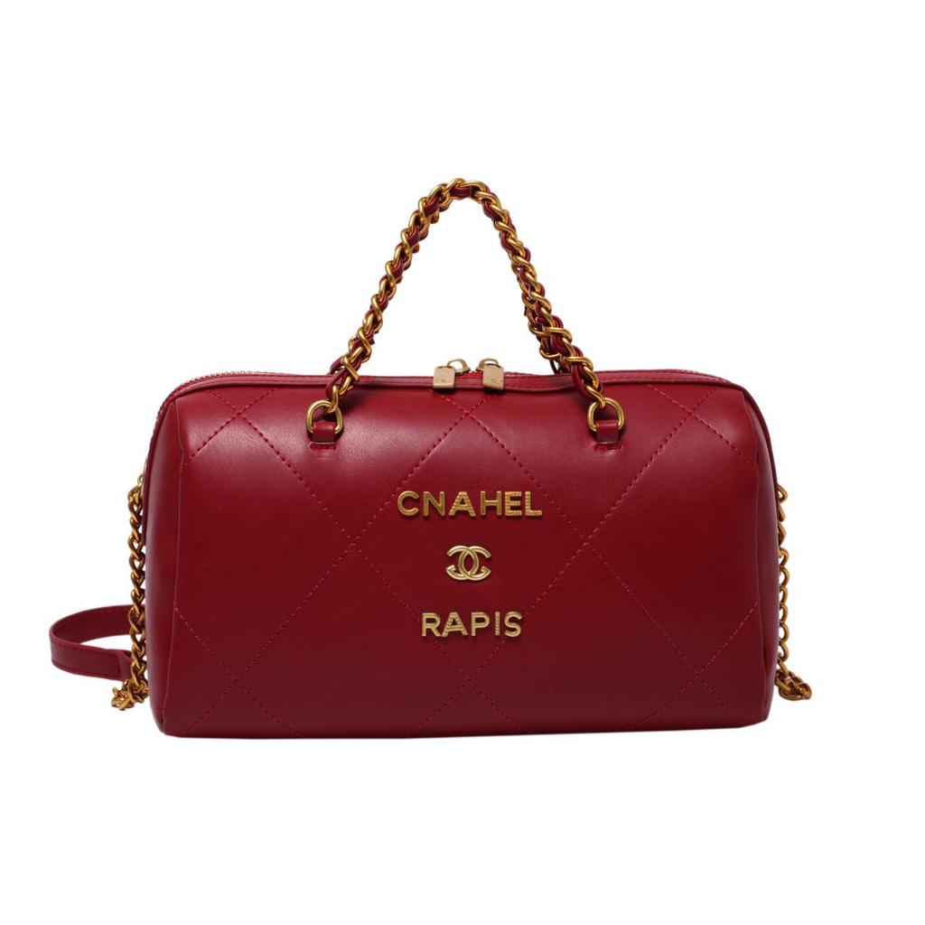 Buy Ladies Luxury Pillow Bag Chain Bag Soft Leather Large Capacity One
