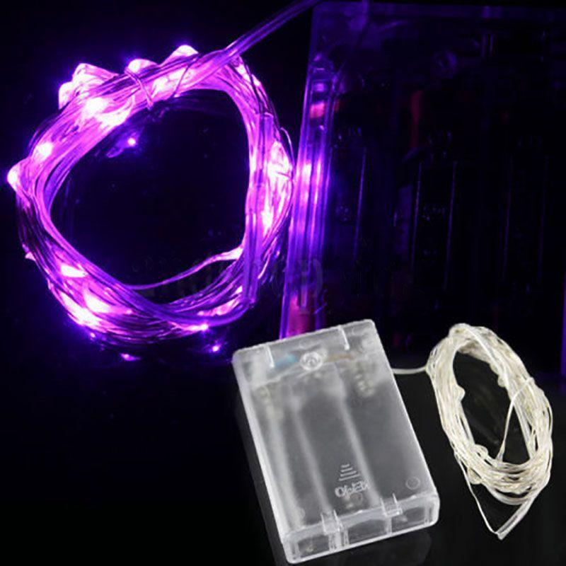 Vielseitige LED-Batterie-Lichterketten mit wasserdichtem Kupferdrahtdesign