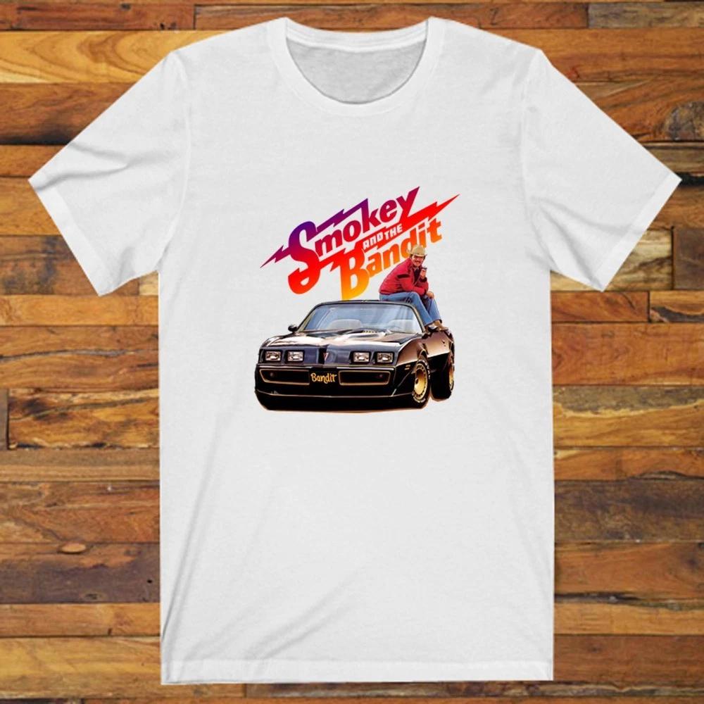 Smokey And The Bandit Movie Men s White S-5XL L
