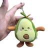 Adorable Avocado Plush Keychain Doll