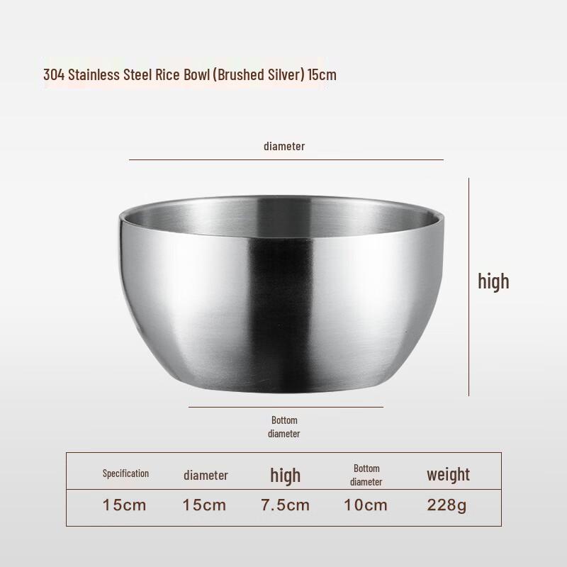 

ZISIZ Набор из 2 золотых рисоварок 15 см с пескоструйной обработкой и крышкой