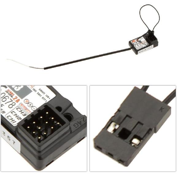 Flysky FS-A3 AFHDS2A 2.4G 3CH Receiver for GT2E GT2G Transmitter 2PCS