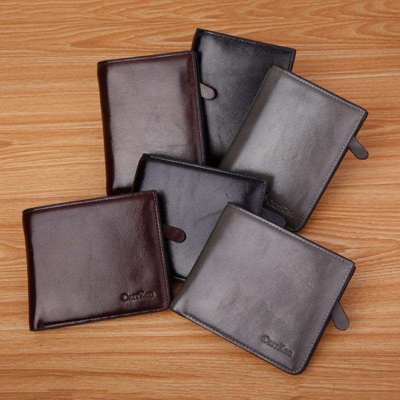 Timeless Design Men's Pu Leather Cowhide Bifold Wallet For Credit Cards And Id Storage