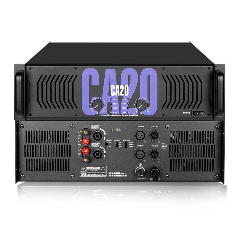 Professional CA Series High Power HiFi Amplifier for Home, Bar, KTV, and Meetings
