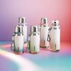 High-looking Steel Thermos Cup with Big Cap New Style Fashionable Gradient Color Portable for Boys and Girls Durable