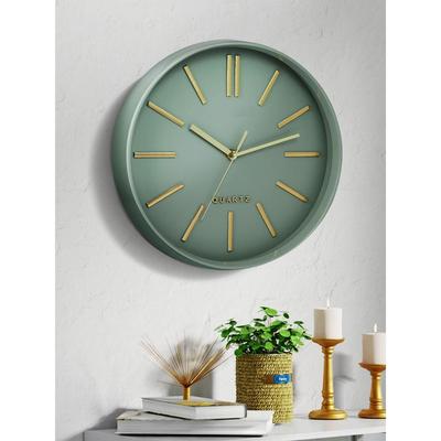 Luxury Finish Modern Wall Clock with Silent Non-Ticking Quartz Sweep Movement – 1pc|12 Inch|Decorative Analog Clock for Home