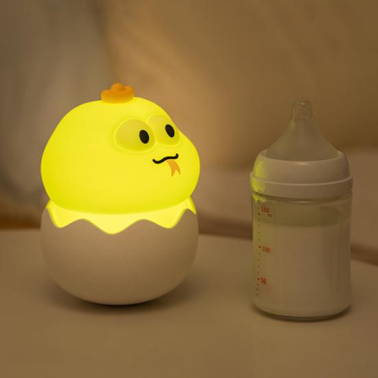 Eggshell Snake Tumbler Night Light Rechargeable Adjustable Cartoon Snake Desk Light Home