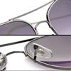 FOENIXSONG Mode Solglasögon för Kvinnor Män Vintage Pilot Gradient Spegelglas Retro Solglasögon Glasögon B06