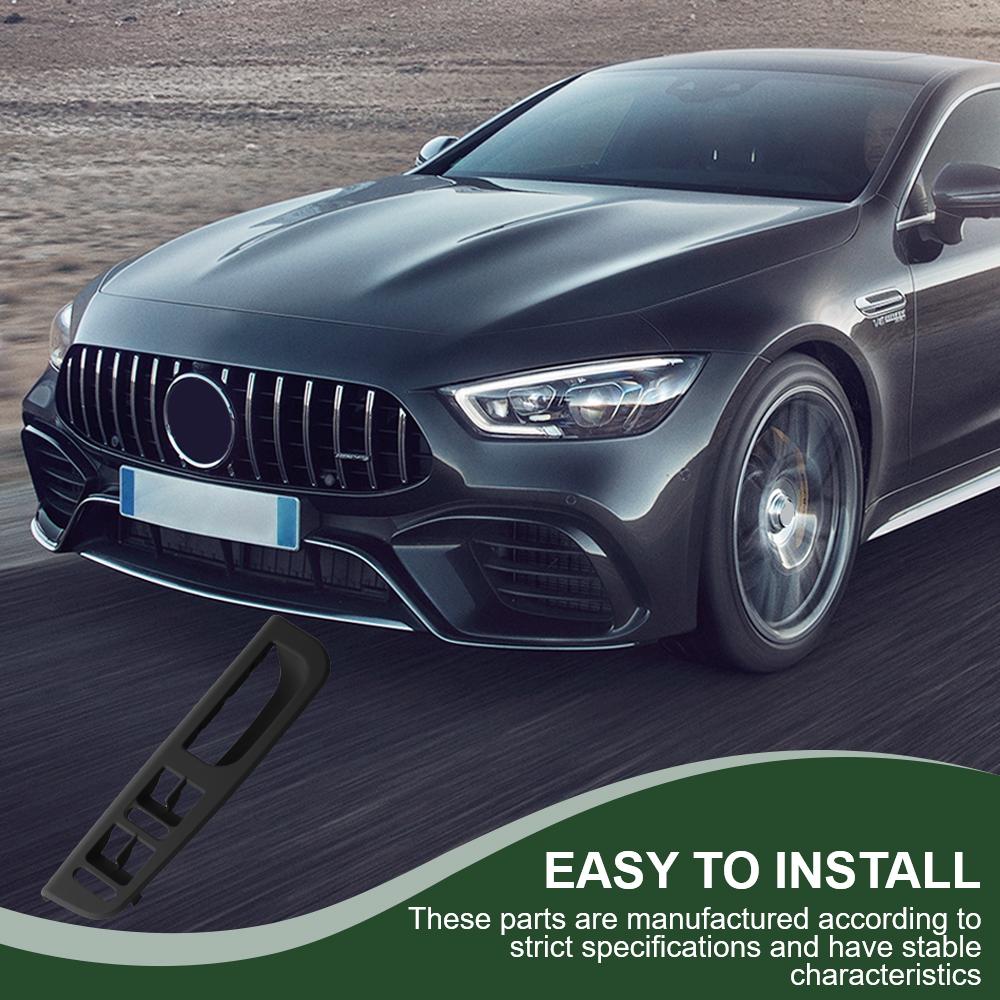 Automobile Parts 1Pcs Armrest Switch Control Panel Bezel Auto Window Control Switch Panal Car Door Handle Driver Side