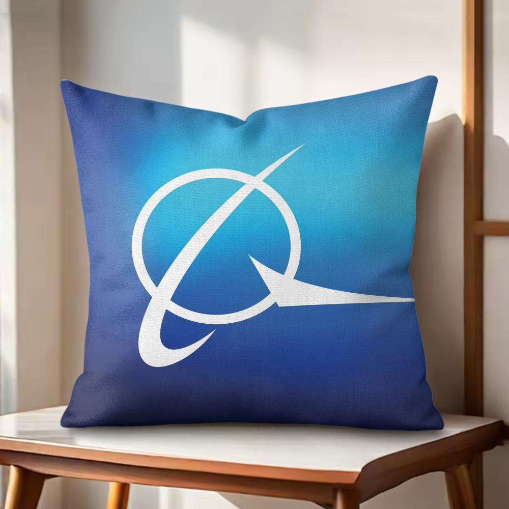 

Luxury BBoeingS Cushion Cover Natural Linen Organic Fabric DoubleSided Printing Couch Pillow Covers Home Decor 30x30cm