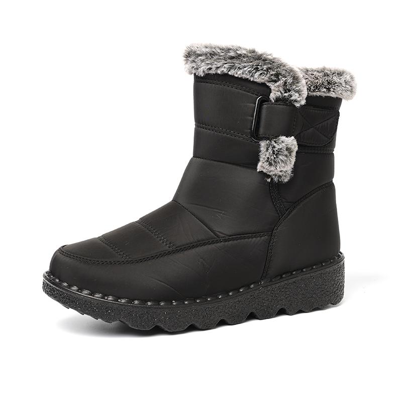 35-44 Большие размеры зимние сапоги женские ботинки ботильоны для женщин 41 чёрный 1730₽