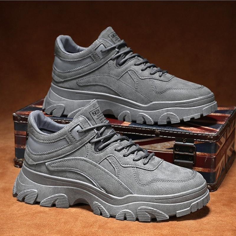 Brand Men Work Safety Shoes Platform Wear-resistant Breathable Tooling Boots Outdoor Walk Driving Sneakers Labor Insurance Shoes