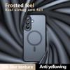 For Samsung Galaxy A57 5G Magnetic Case TPU + PC Matte Skin Touch Phone Cover