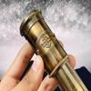 Telescop de lucru de buzunar din alamă - lunetă de 6 inchi | Cadou unic pentru copii, soț | Cadou barca | Cadouri de întoarcere la școală pentru copii