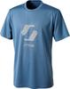 Stiga Silicone Logo T-Shirt, Blue Gray, Size L