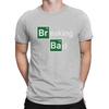 Men's T-Shirts Sign Vintage 100% Cotton Tees Short Sleeve B-Breaking Bad T Shirt Crewneck Clothes Summer