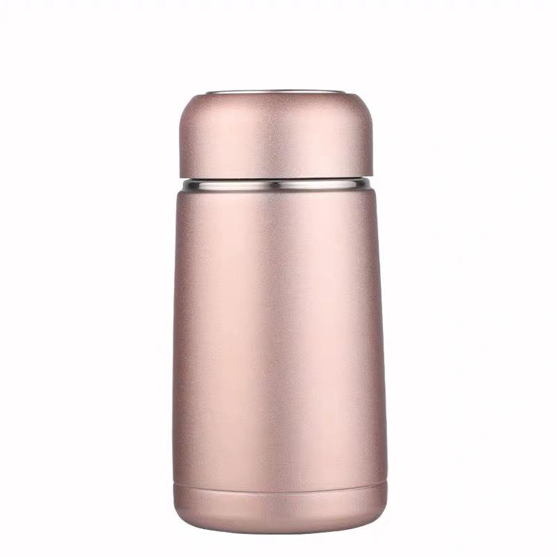 350ml Winter Style Stainless Steel Mini Vacuum Cup with Tea Infuser
