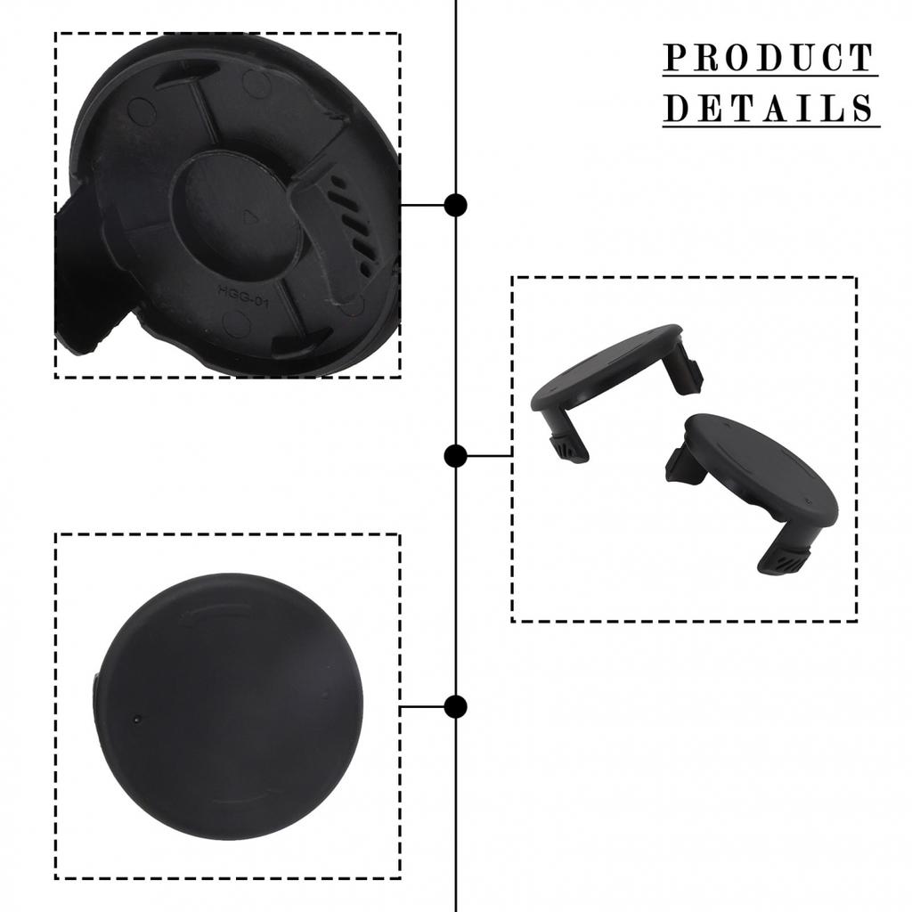 2pcs Spool Cap Cover Compatible Models HT19-401-003-07