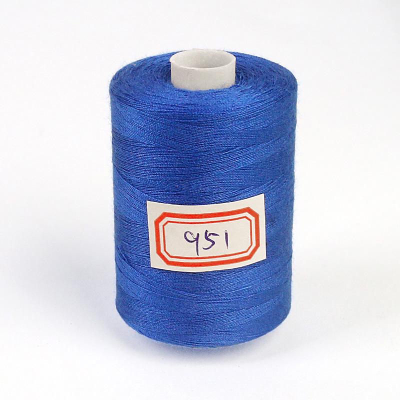 Hilo de Coser de Poliéster de Alta Velocidad 402 - 1000 Yardas, Colores Arcoíris, Ideal para Proyectos de Costura Casera y a Mano