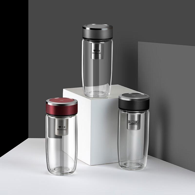 Wamgxiang U195A Single-Layer Glass Tea Infuser Bottle