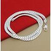 5MM Width Stainless Steel Horsewhip Chain Necklace Men's Personality Jewelry