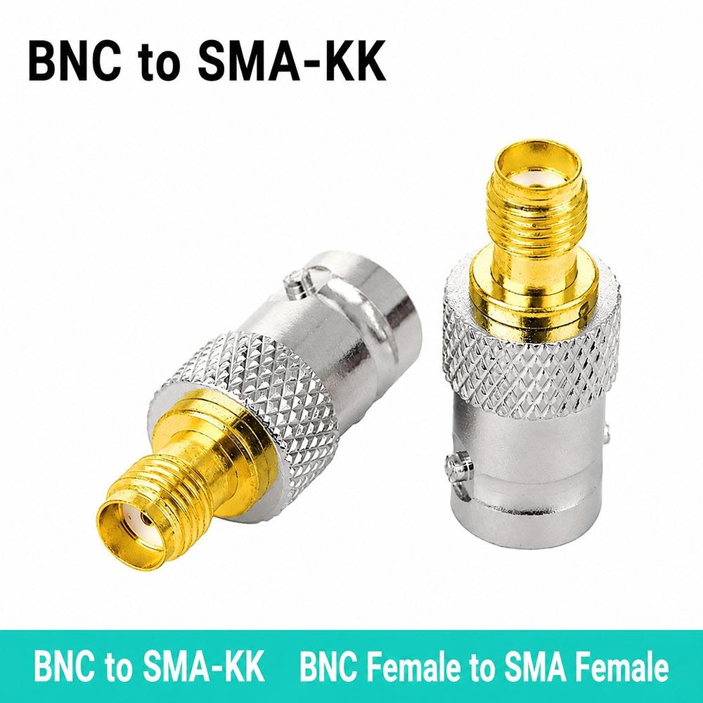 Male to Female BNC Male Adapter Metal SMA Female Adapter Coaxial Cable Accessories