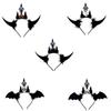 Unique Bat Themed Headband Comfortable Wear Costume Hair Decoration For Children Teens Halloween Carnival Celebrations