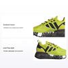 ZX 2K Boost J Bold Logo Graphic - Acid Yellow Kids Sneakers Core-Black Cloud-White FY2638