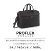 Ace Gene ProFlex Business-Tasche, Erweiterbare Kapazität, Passend für 14,0-Zoll-Laptops, A4-Größe, Leichtgewicht, mit Tasche, Nein. 67604, Herren, Schwarz, H29 x B40 x