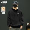 JEEP SPIRIT Men's Winter Warm Hooded Lamb-Fleece Sweatshirt