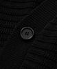 Ziosongzio Semblance Double-Breasted Cardigan Black Zi2Kt810Bk