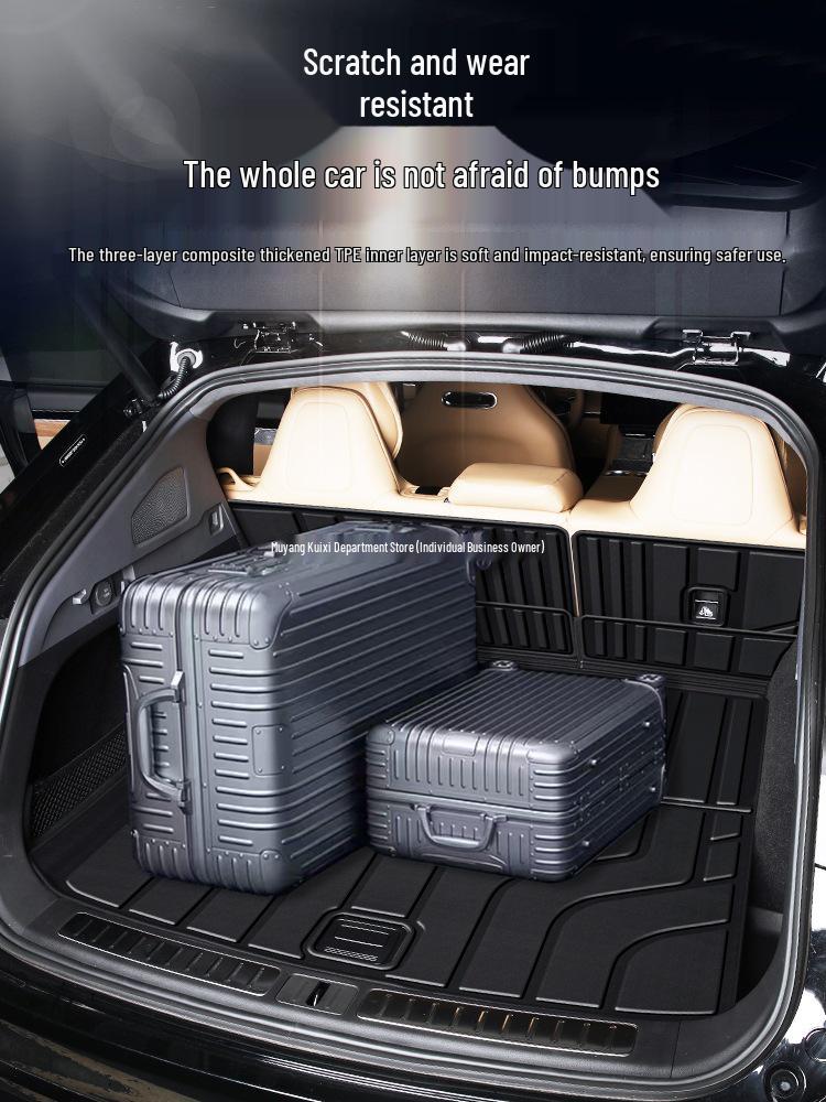 2025 ZHIJIE R7 Trunk Mat TPE Tail Box Mat 