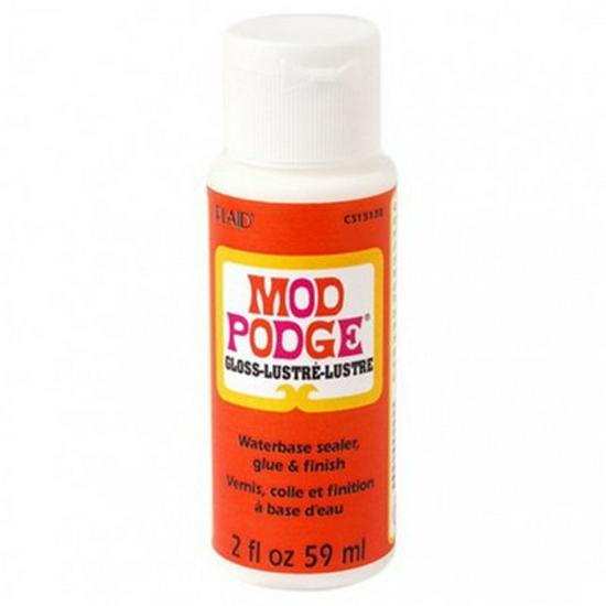 

Plaid Mod Podge Glossy Wood Glue for Fluid Art, Photo Transfer, and Handmade Crafts