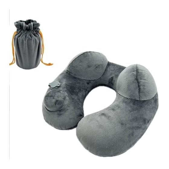 Neck Pillow, Neck Pillow, Mobile Pillow, Air Pillow, For Airplane Travel, Comfort Goods, Lightweight, Portable, Foldable, Travel Office Goods,